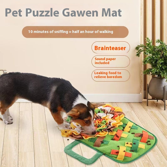 Pet Dog Sniffing Pad Relieving Stuffy And Hiding Food Slow Food Training Toys