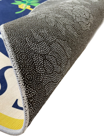 Premium Eagle Cartoon Round Rug - Soft Polyester Living Room Carpet | 80-120cm