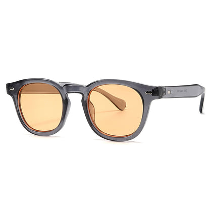 New Simple Sunglasses Round Rim Sunglasses