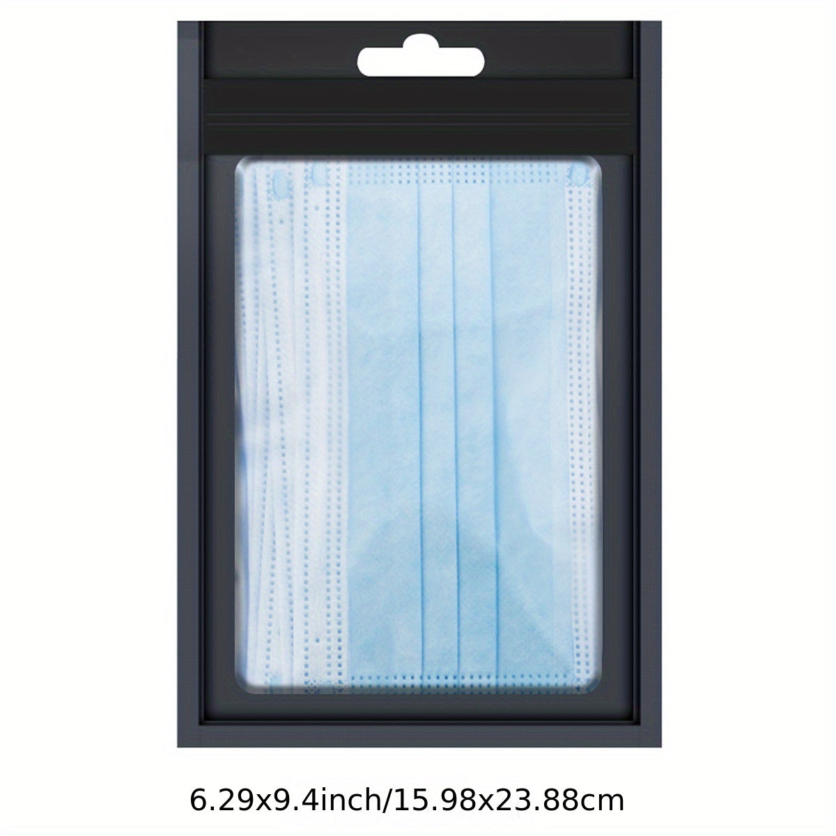 [Holographic Zipper Lock Bags] 100-Pack Holographic Zipper Lock Resealable Bags | Moisture-Proof Aluminum Foil Polyester Film Flat Transparent Window Pouch for Electronics/Jewelry/Cosmetics Organization, 4 Size Options, Non-f