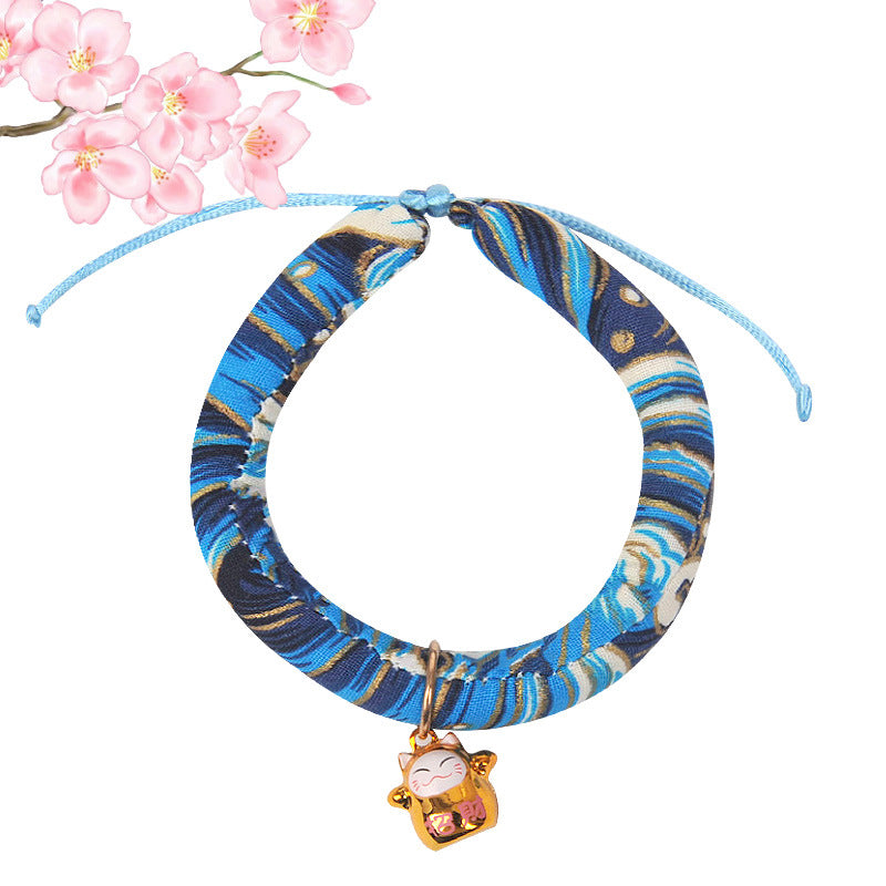 Japanese Style Cartoon Bell Pet Collar