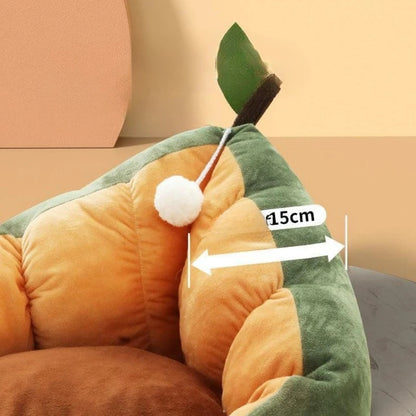 Cute Cat Kitten House Warm Soft Winter Cotton Pet Dog Cat Bed Kennel Cozy Nest For Small Medium Cat Dogs