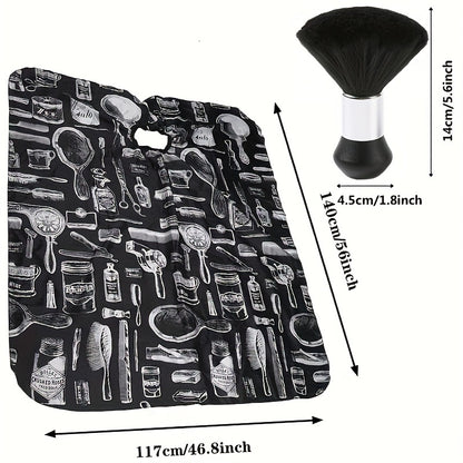 Professional Hair Cutting Cape, Salon Barber Cape, Hair Cutting Accessories, Waterproof Cloth Hair Cutting Apron