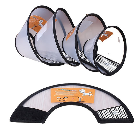 Anti-Lick Bite Pet Collar for Cats and Dogs - Elizabeth Circle Design for Comfort and Protection