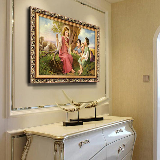 Living Room Decoration Church Bedroom Dining Room Oil Painting