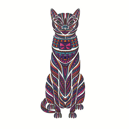 Each Piece Is Animal Shaped Christmas Gift Colorful Elephant Turtle Wooden Jigsaw Puzzles