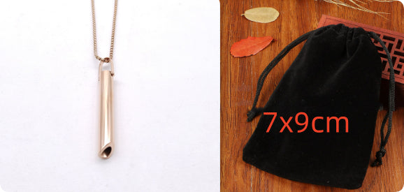 Adjustable Slow Pressure Pendant Necklace