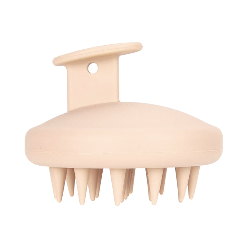 Silicone Shampoo Brush Head And Scalp Cleaning