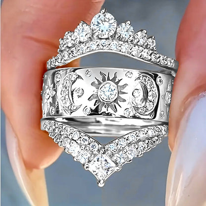 European And American Women's Affordable Luxury Rings