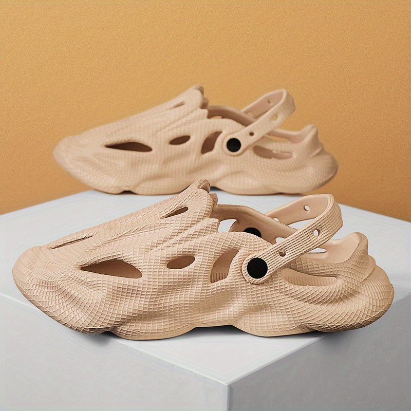 Men's Lightweight EVA Foam Clogs - Anti-Slip Quick Dry Slides for Beach, Pool & Outdoor