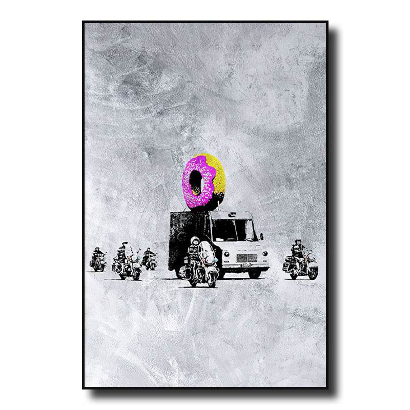 Living Room Decorated Canvas Painting