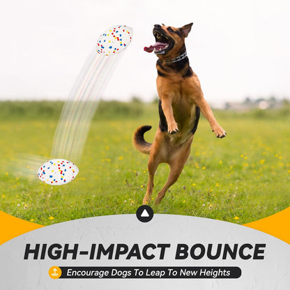Indestructible Large Rugby Balls - Built Tough For Heavy Chewers