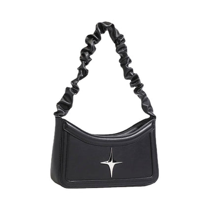 French Ins Style Pleated Underarm Bag