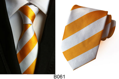 Manufacturers wholesale tie polyester jacquard tie men's casual formal wear professional business tie in stock supply