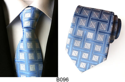 Manufacturers wholesale tie polyester jacquard tie men's casual formal wear professional business tie in stock supply