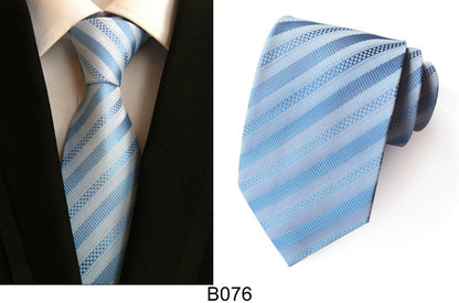Manufacturers wholesale tie polyester jacquard tie men's casual formal wear professional business tie in stock supply