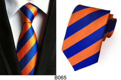 Manufacturers wholesale tie polyester jacquard tie men's casual formal wear professional business tie in stock supply