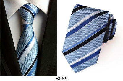 Manufacturers wholesale tie polyester jacquard tie men's casual formal wear professional business tie in stock supply