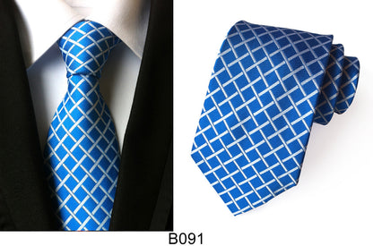 Manufacturers wholesale tie polyester jacquard tie men's casual formal wear professional business tie in stock supply