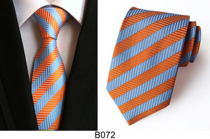 Manufacturers wholesale tie polyester jacquard tie men's casual formal wear professional business tie in stock supply