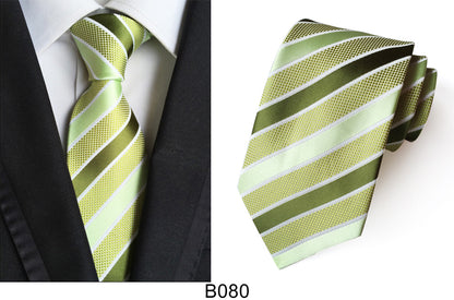 Manufacturers wholesale tie polyester jacquard tie men's casual formal wear professional business tie in stock supply