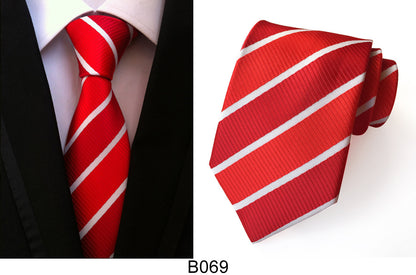 Manufacturers wholesale tie polyester jacquard tie men's casual formal wear professional business tie in stock supply