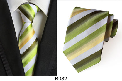 Manufacturers wholesale tie polyester jacquard tie men's casual formal wear professional business tie in stock supply