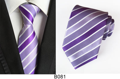 Manufacturers wholesale tie polyester jacquard tie men's casual formal wear professional business tie in stock supply
