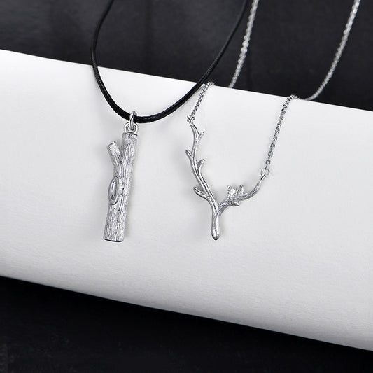 Long-distance Valentine's Day Gift Fashion Creative Branch Necklace