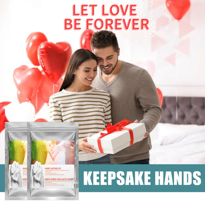 Valentine's Day Gift Cloning Powder Hand And Foot Mold Production Materials