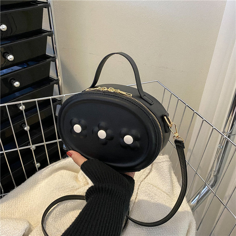 Casual Fashion Solid Color Simple New Embossed Pouch