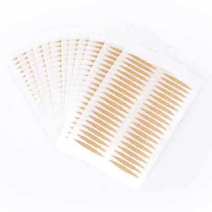 Magic Beauty Olive Double Eyelid Sticker Pearlescent Bottom Grid Natural Invisible Sticky Lace Beauty Sticker