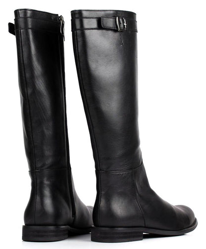 Long cowhide male Martin boots