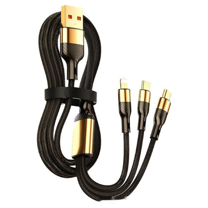 240W Super Fast Charge Suit Three-in-one Three-in-one Data Cable