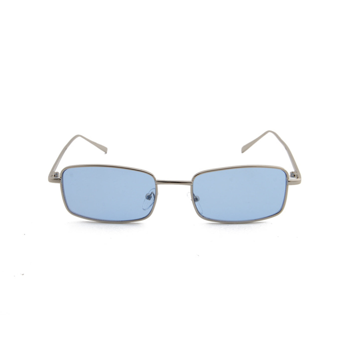 Retro Small Box Square Metal Glasses