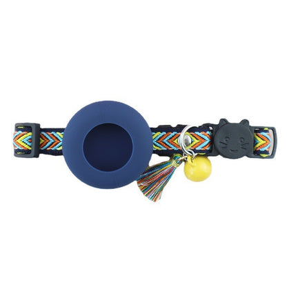 GPS Collar Silicone Holster Pet Collar Bell