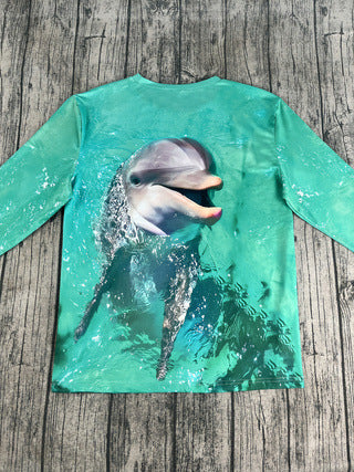 Women's Long-sleeve T-shirt With 3D Print
