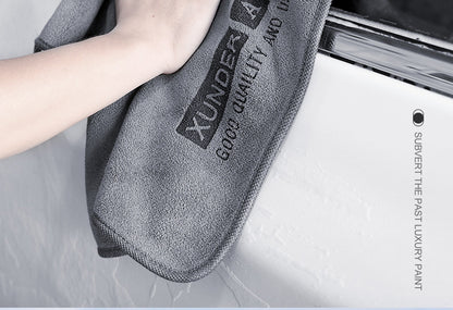 Supreme Microfiber Car Wash Towel - Double-Sided, Super Absorbent, No Shedding, Extra Thick for Professional-Grade Car Care