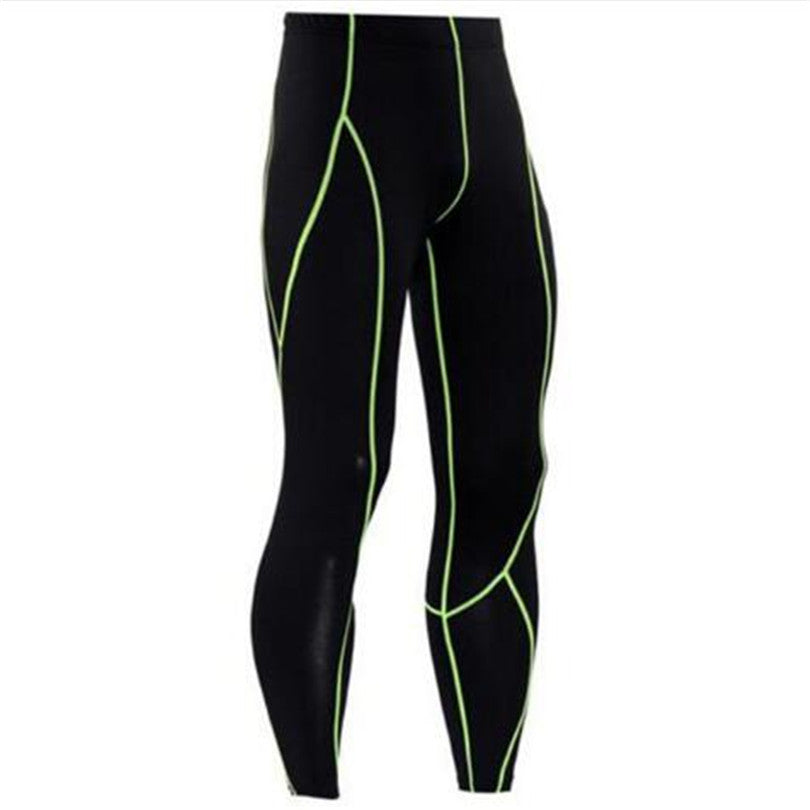 Summer Men's Blackout Compression Tight Fitting Pants
