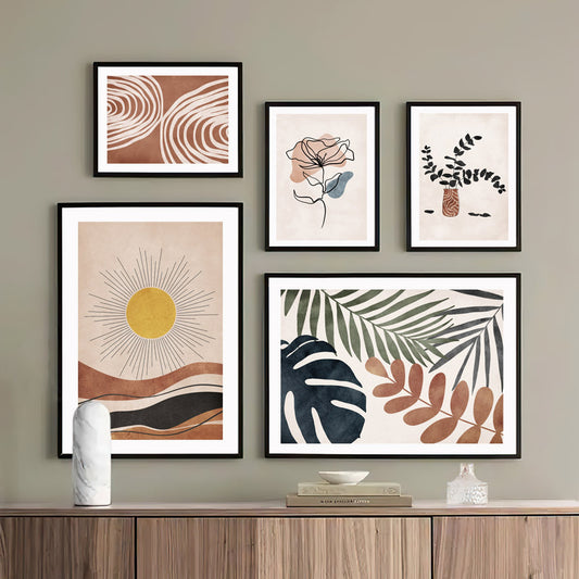 Living Room Decorated Canvas Painting