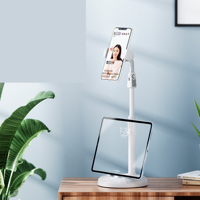 Teleskop-Handyhalterung, höhenverstellbar, Katzenpfoten-Tischständer, 360° drehbar, flexible Halterung für Laptops