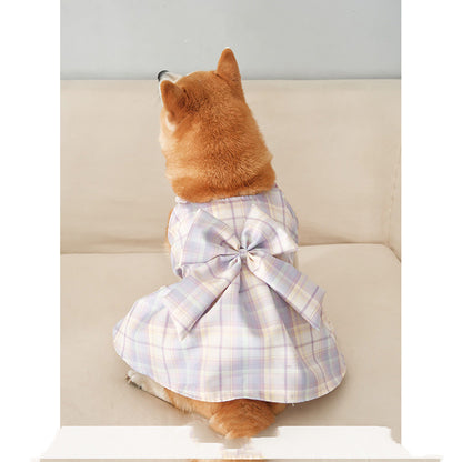 Dog Skirt Pet Sling JK Clothes Breathable