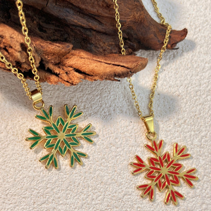 Fashion Stainless Steel Necklace Christmas