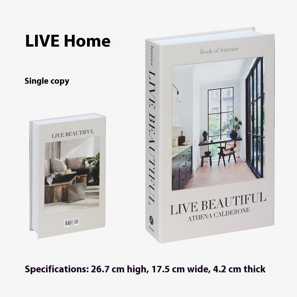 Simulation Book Ornaments Fake Book Decoration Props Book