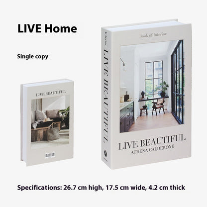 Simulation Book Ornaments Fake Book Decoration Props Book