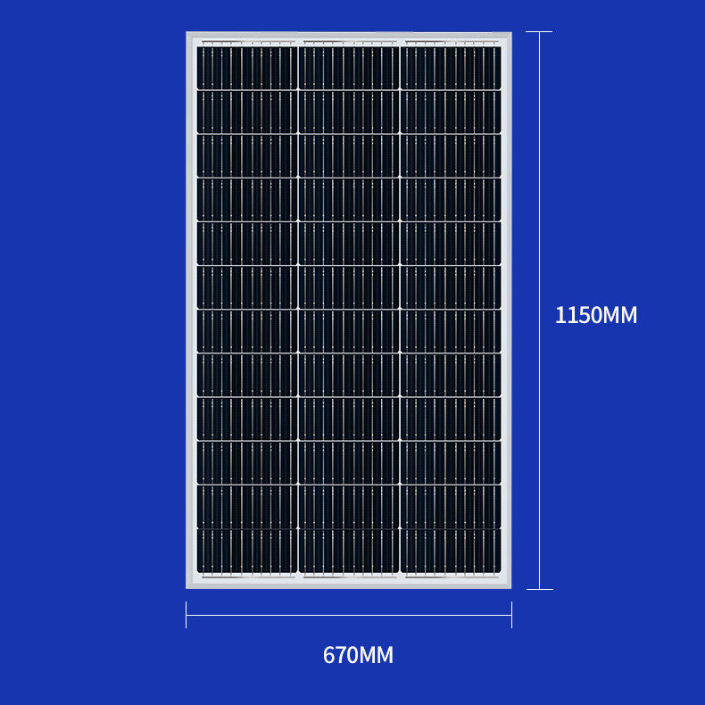 Solar Panel Aluminum Frame Single Polycrystalline Household