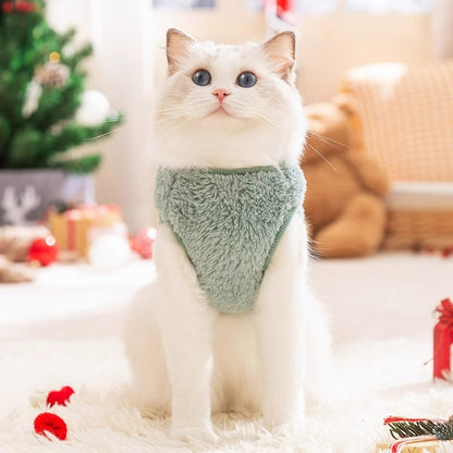 Wool Dog Coat, Winter Clothes For Puppies, Thin Cardigan Vest, Chihuahua Bichon Frise Clothing, Plush Warm Dog Coat Jacket, Luxury Dog Clothing