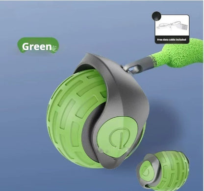 New Interactive Cat Toys Ball Auto Electric Rolling Ball Toys For Cat Kitty Pets Smart Automatic Teaser USB Rechargeable Cat Toy Pet Products