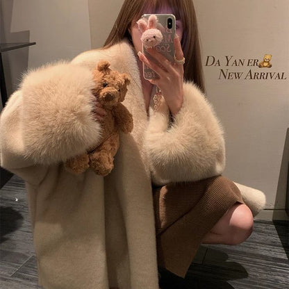 Elegant Loose-fit Fashion Coat For Women