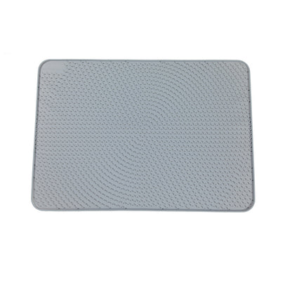 The Toilet Prevents The Cat From Rubbing Against The Foot Pad